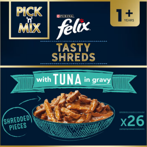 FELIX TASTY SHREDS TUNA80